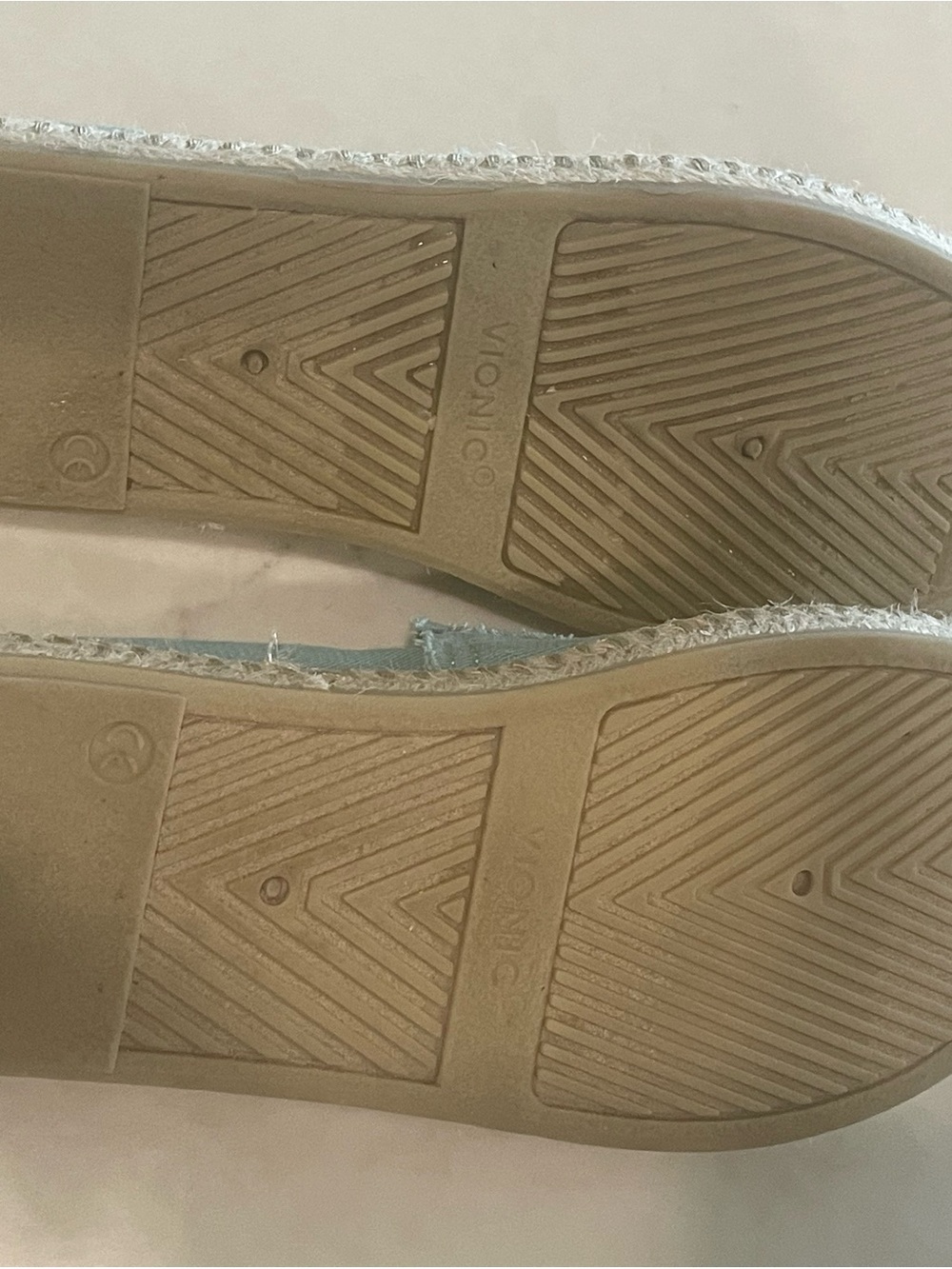 Vionic Mint Green Canvas Espadrille Slip-Ons - Picture 6 of 9